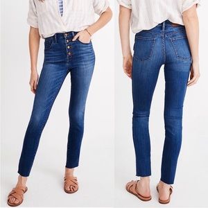 Madewell Skinny Jeans 10” high rise